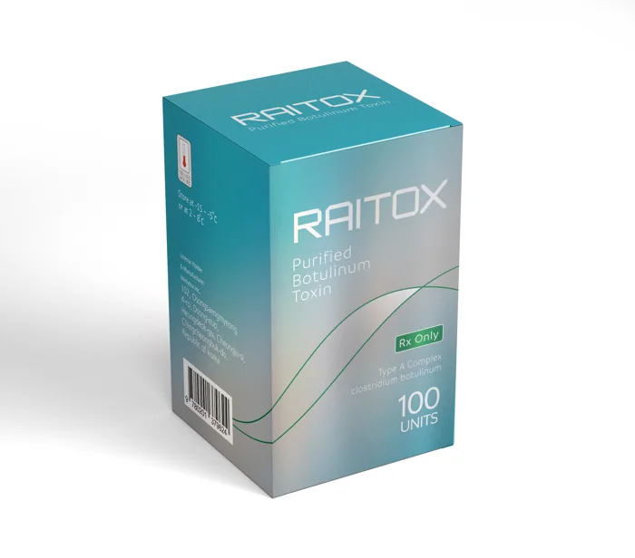 RAITOX 100 Units product packaging